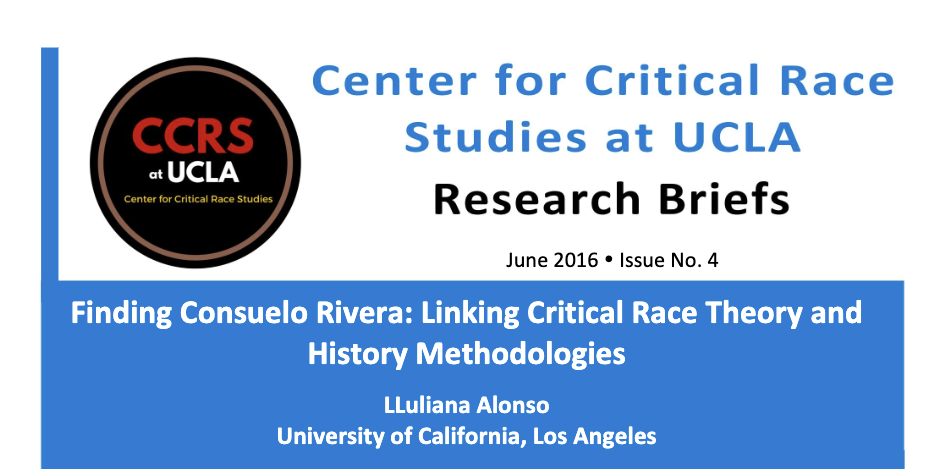 Finding Consuelo Rivera CCRSE Brief Screenshot